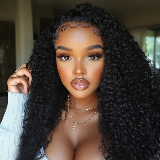 Deep Curly 100% Virgin Hair Density 150%
